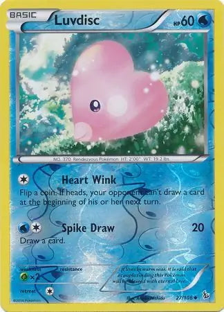 Flashfire Luvdisc #27/106 reverse holo